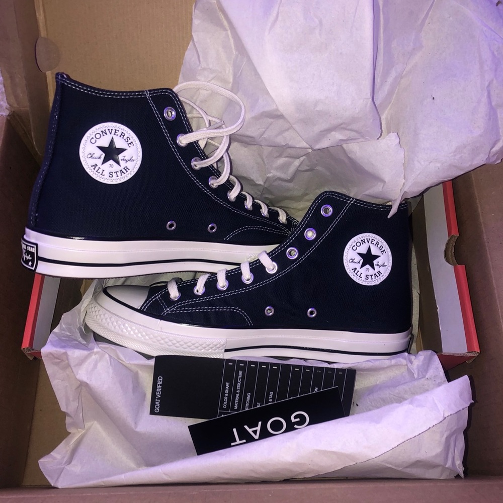 Obsidian blue converse chuck 70s